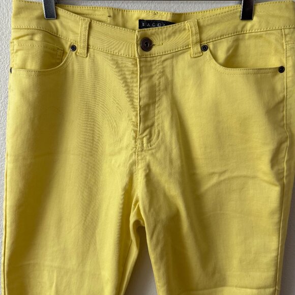 Baccini Fun‎ Yellow Skinny Pants Size 14P - Picture 3 of 8